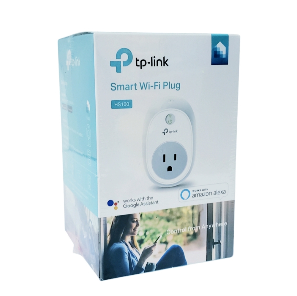 TP Link Wireless Smart WiFi Plug HS100 for Alexa and Google Assistant New Sealed